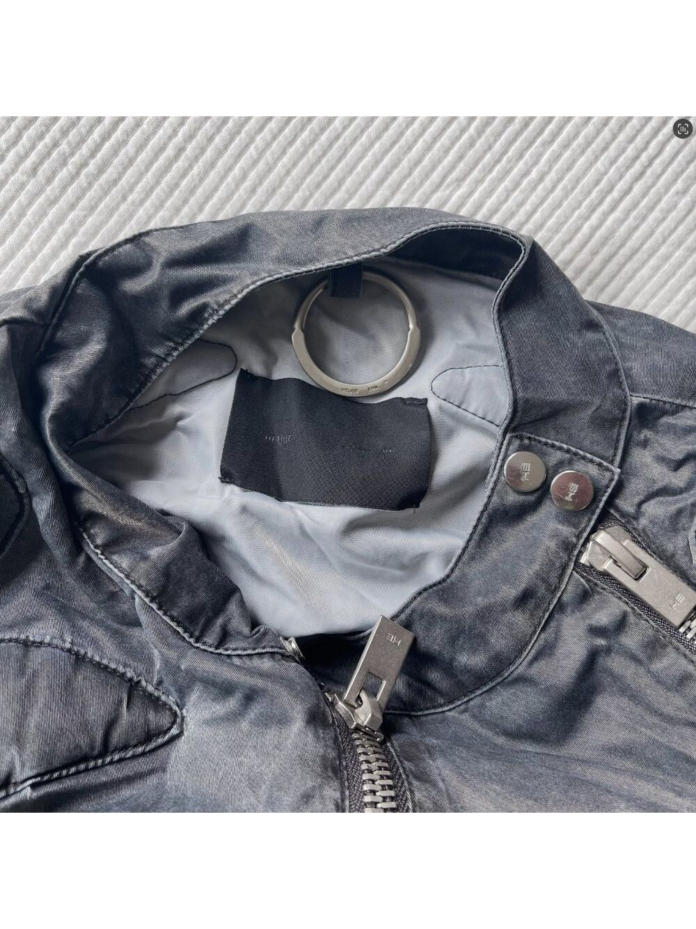 Nwt Heliot Emil Molded Biker Jacket — image 6 of 6